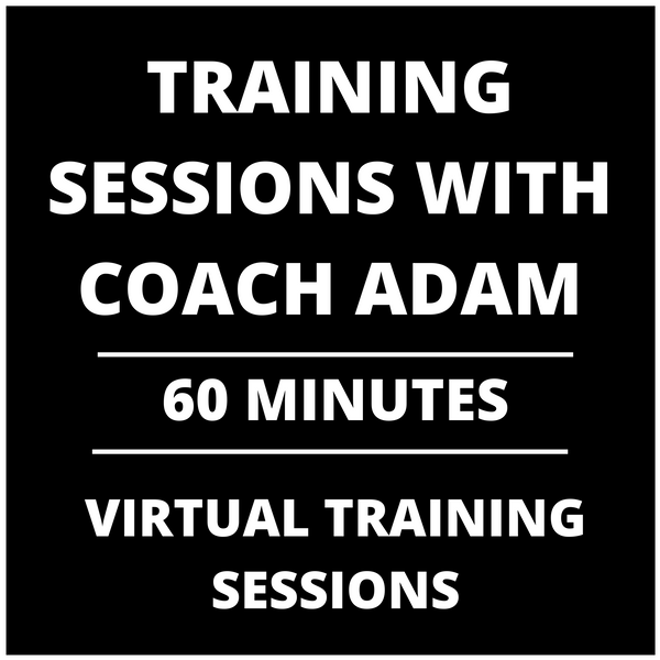 1-14 Training Sessions with Coach Adam ($75 Rate)
